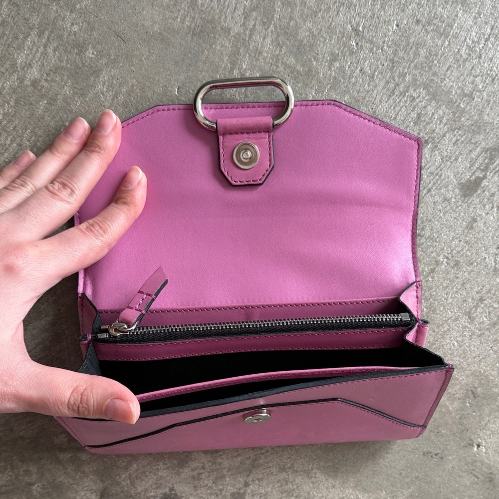 Isabel Marant Lesno Wallet in Pink